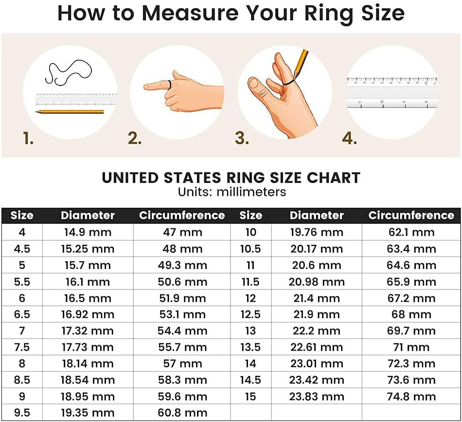 Viking Rings for Men Norse Jewelry for Men Celtic Runes Men'S Viking Black Ring Mens (Black Viking, 10)