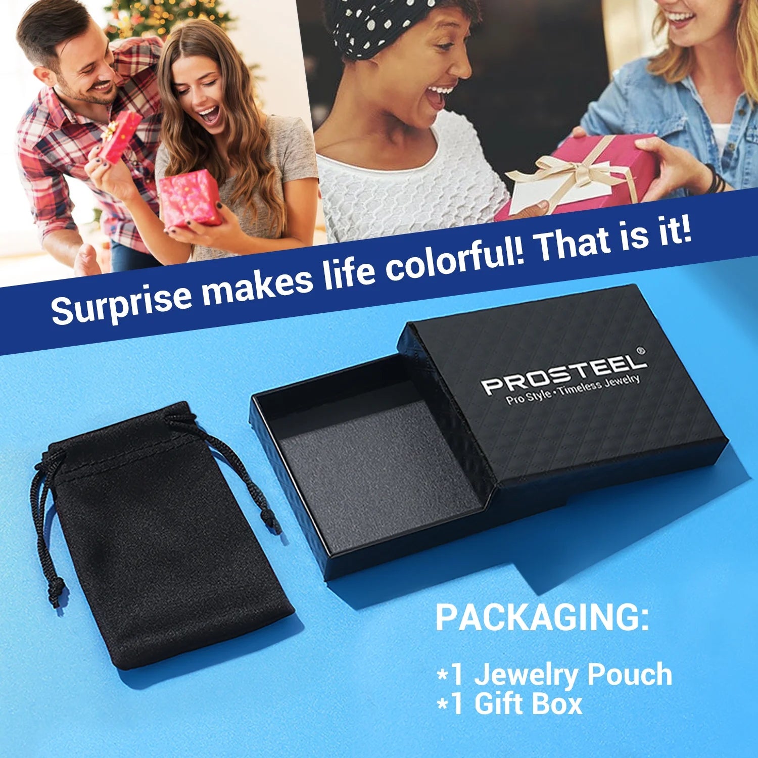 Bracelet for Men Chunky Cuban Bracelet 10MM 7.5 Inch Chain Bracelet Stainless Steel Gift for Him